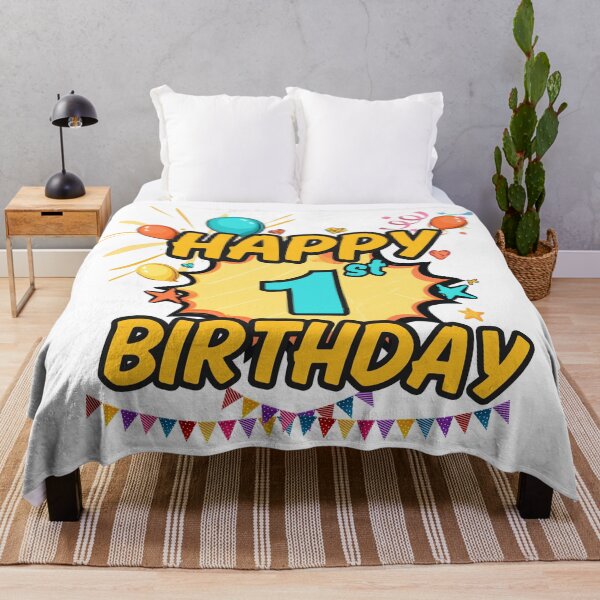 Item preview, Happy 1st Birthday Cute Design designed and sold by variant designer.