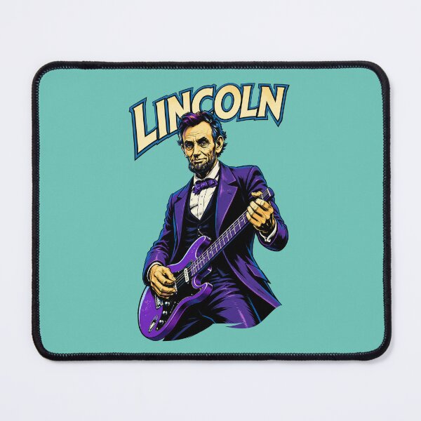 Item preview, Pop Culture Abraham Lincoln Guitar designed and sold by unfamouzzz.