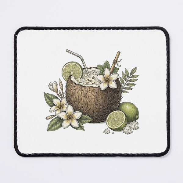 Item preview, Summer Tropical Coconut Cocktail designed and sold by SOUFIANE1991.