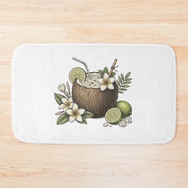 Item preview, Summer Tropical Coconut Cocktail designed and sold by SOUFIANE1991.