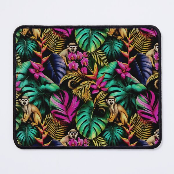 Item preview, Monkey Jungle Dreams Seamless Surface Pattern designed and sold by taiche.