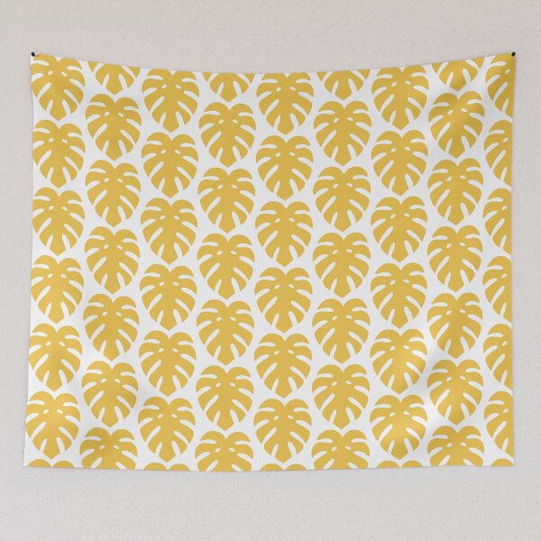 Item preview, Yellow Monstera Leaf Illustration designed and sold by BetweenForms.