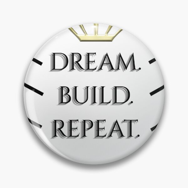 Item preview, Dream Build Repeat Entrepreneur Motivation designed and sold by MrOrbitCreative.