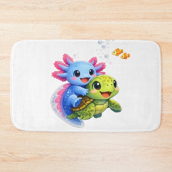 Item preview, Happy Axolotl and Happy Turtle designed and sold by Axolothwith77.