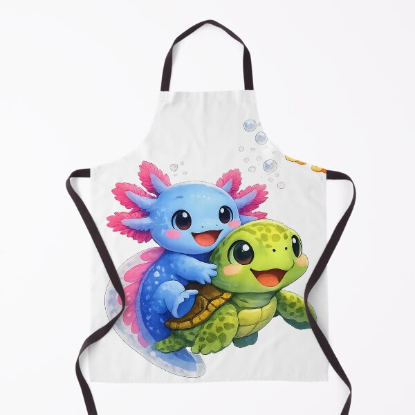 Item preview, Happy Axolotl and Happy Turtle designed and sold by Axolothwith77.