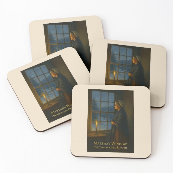 Item preview, Martha’s Window — Waiting for His Return--  A Mount Vernon Valientine designed and sold by Novel Works Studio.