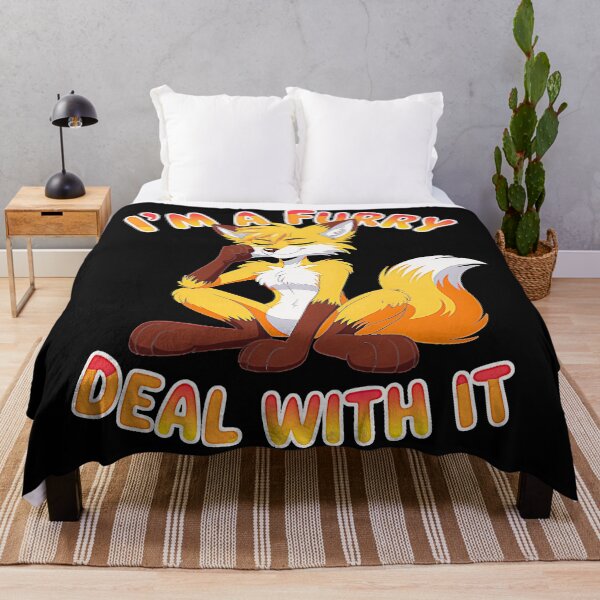 Item preview, I'm A Furry Deal With It Furry Pride Fandom designed and sold by CalyZOam99.