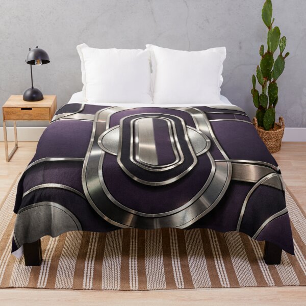 Item preview, Purple Chrome Concentric Oval Bands designed and sold by IntelliMindDesigns.
