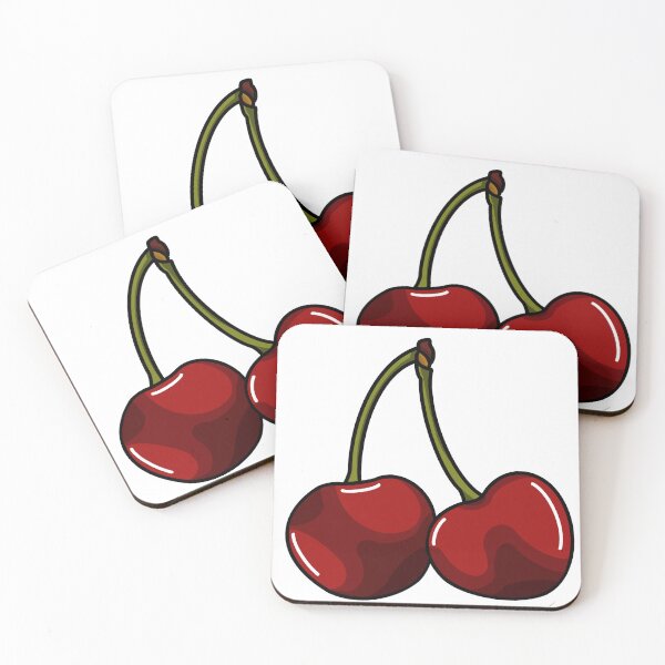 Item preview, Cherries Sticker | Postcards from Paris Collection designed and sold by BellaDesignCo.