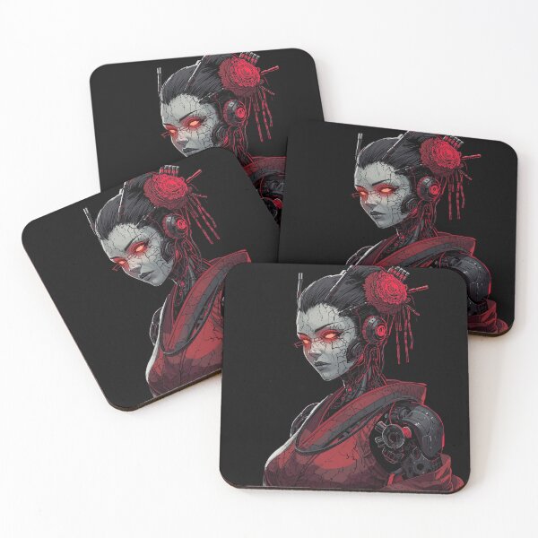 Item preview, Crimson Circuit Geisha designed and sold by kummo-0319.