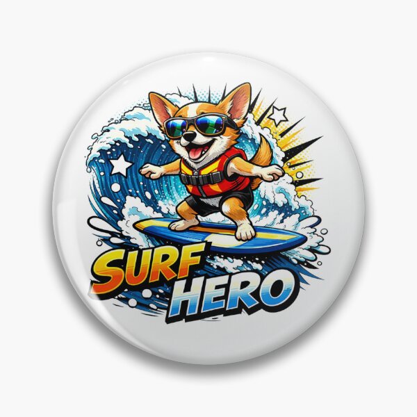 Artikelvorschau, Surfheld – Coole Corgi-Fahrt entworfen und verkauft von ivodanivan.