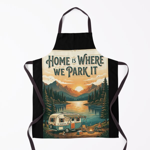 Item preview, Home Is Where We Park It – RV Life Camping Design designed and sold by PGRprint.