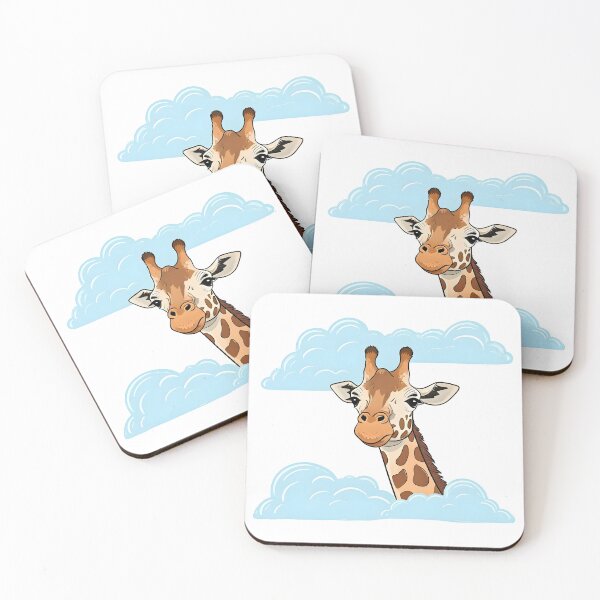 Item preview, Giraffe in the clouds designed and sold by PrintLabStudio.