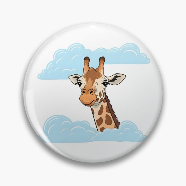 Item preview, Giraffe in the clouds designed and sold by PrintLabStudio.