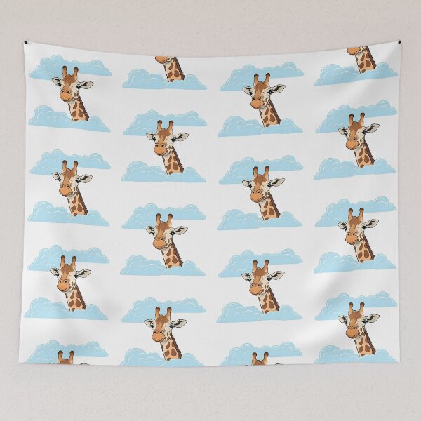 Item preview, Giraffe in the clouds designed and sold by PrintLabStudio.