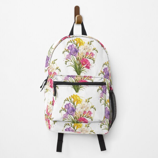 Item preview, Colorful Freesia Bouquet – Vintage Botanical Floral Art designed and sold by Clothes With Smiling Animals Walt Gral.