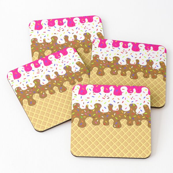 Item preview, Neopolitan Ice Cream Waffle Cone designed and sold by Sartoris Art.