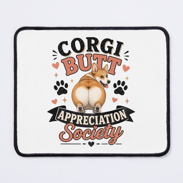 Item preview, Corgi Butt Appreciation Society designed and sold by Side Quest Co..
