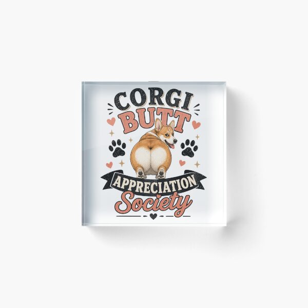 Item preview, Corgi Butt Appreciation Society designed and sold by Side Quest Co..