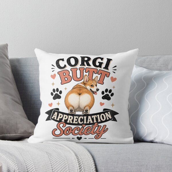 Item preview, Corgi Butt Appreciation Society designed and sold by Side Quest Co..