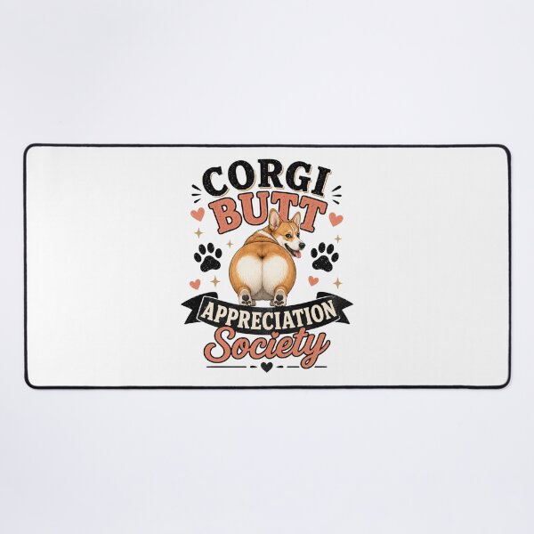 Item preview, Corgi Butt Appreciation Society designed and sold by Side Quest Co..