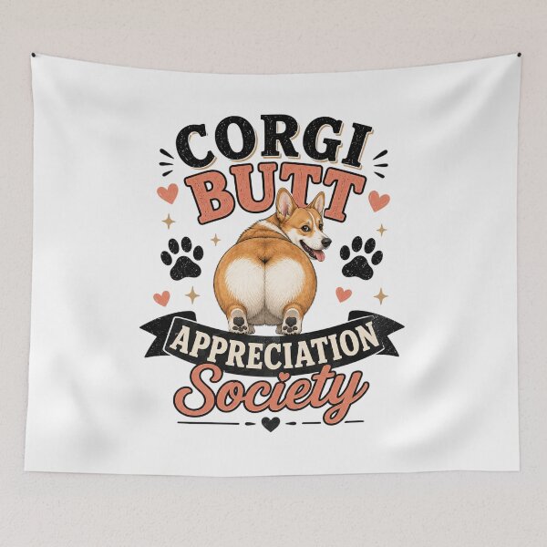 Item preview, Corgi Butt Appreciation Society designed and sold by Side Quest Co..