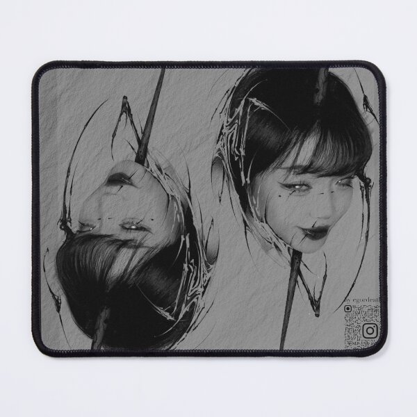 Item preview, Split Face Gothic Portrait designed and sold by Adronia.