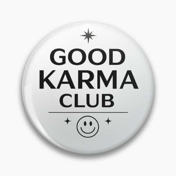 Item preview, Good Karma Club Minimalist Streetwear Design designed and sold by artesiaKT.