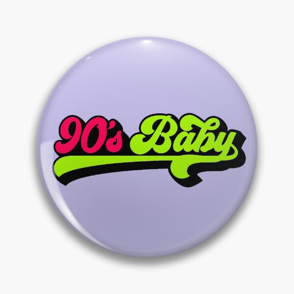 Item preview, Nineties Baby Typography Neon Retro Vintage designed and sold by AstronautMerch.