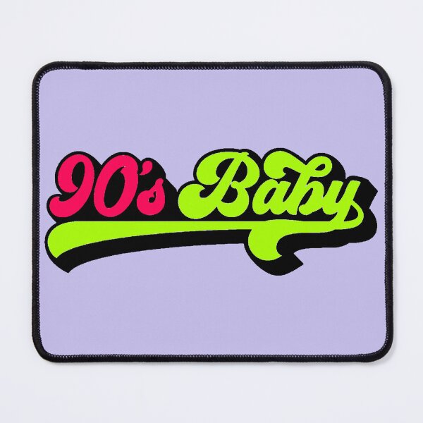 Item preview, Nineties Baby Typography Neon Retro Vintage designed and sold by AstronautMerch.