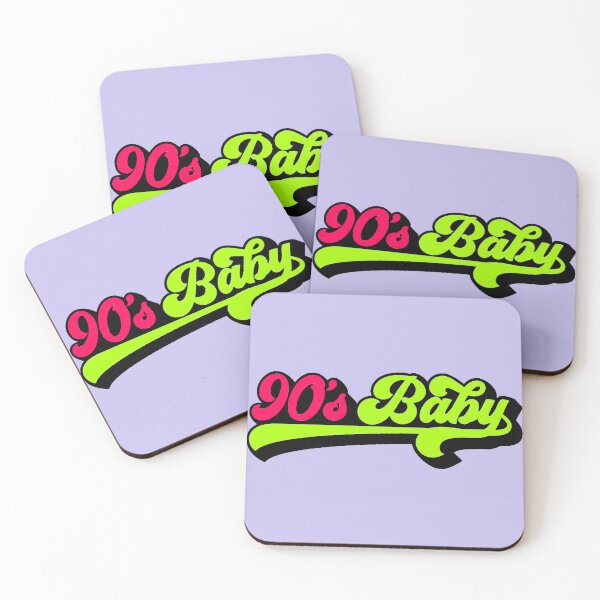 Item preview, Nineties Baby Typography Neon Retro Vintage designed and sold by AstronautMerch.