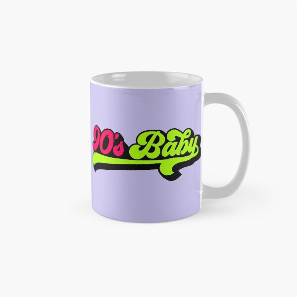 Item preview, Nineties Baby Typography Neon Retro Vintage designed and sold by AstronautMerch.