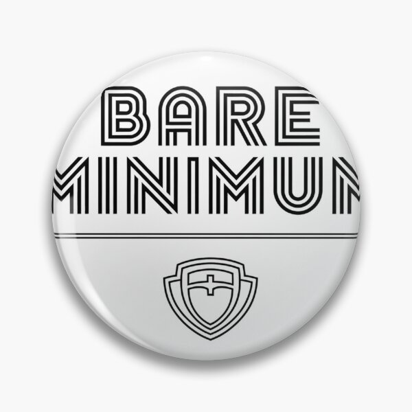 Item preview, Bare Minimum Tee, Quiet Quitting Humor Gift for Coworkers designed and sold by LatentGoods.