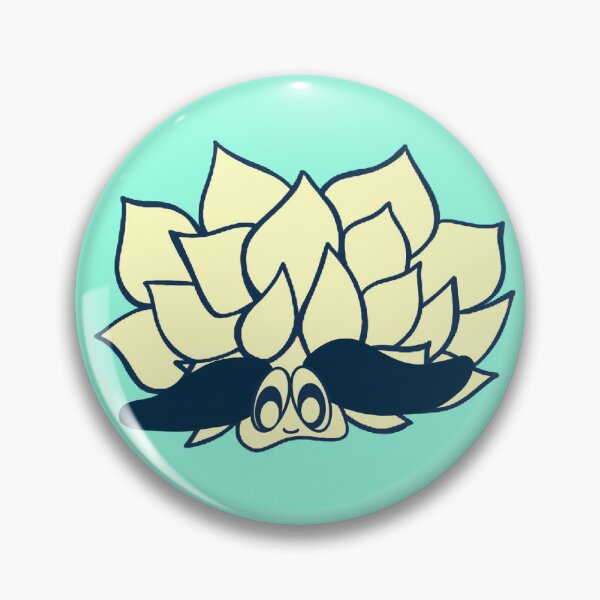 Item preview, Leaf Creature of the Deep Sea I Turquoise Blue Background designed and sold by French Papyrus Studio.