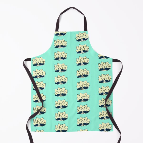 Item preview, Leaf Creature of the Deep Sea I Turquoise Blue Background designed and sold by French Papyrus Studio.