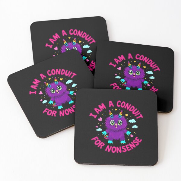 Item preview, I Am A Conduit For Nonsense Funny Monster Humor Silly Creature designed and sold by RetroMini2026.