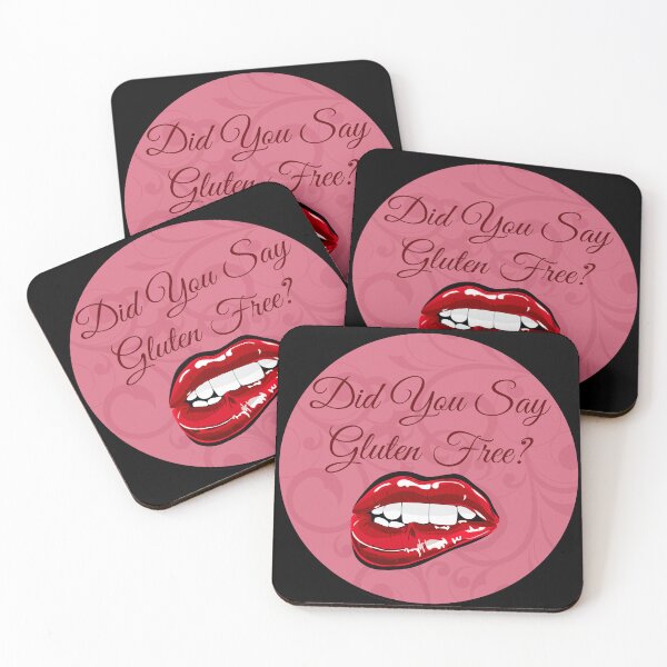 Item preview, Did You Say Gluten Free Lip Bite Design designed and sold by Vileprint.