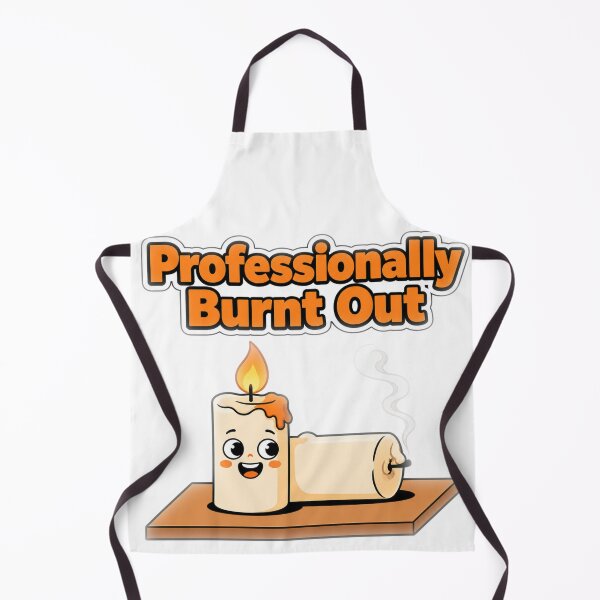 Item preview, Professionally Burnt Out Funny Work Humor Candle Design designed and sold by KP Creative Co.