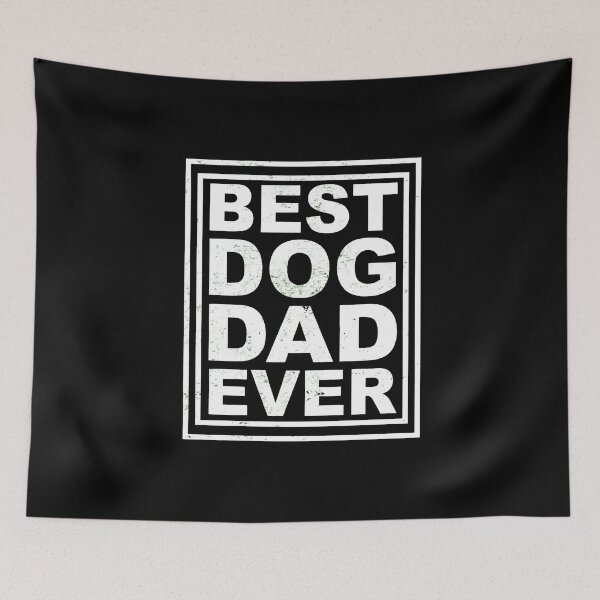 Item preview, Best Dog Dad Ever Vintage Distressed Tee designed and sold by Dmo3HarkoArt.