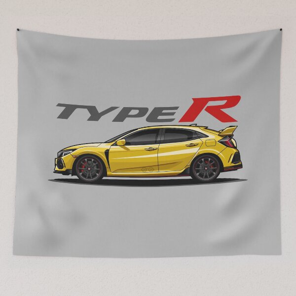 Item preview, Civic Type R (Yellow) designed and sold by JioojiProject.
