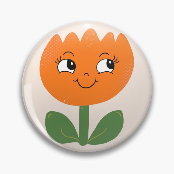 Item preview, Tula the Tulip (Orange) designed and sold by yellowflowerhut.
