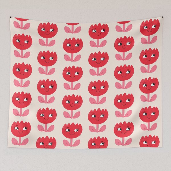 Item preview, Tula the Tulip (Red) designed and sold by yellowflowerhut.
