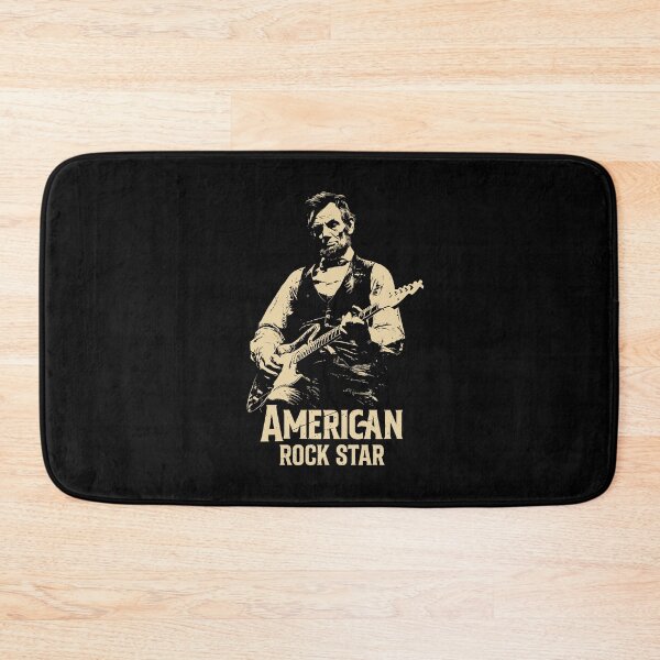 Item preview, American Rock Star Funny Abraham Lincoln Playing Guitar Design designed and sold by phoebelevine.