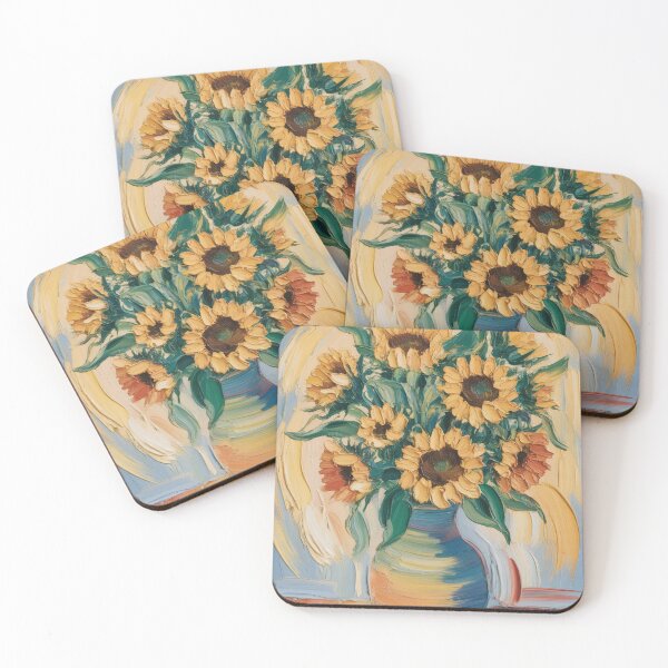Item preview, Van Gogh Sunflowers Art Print, Post-Impressionist Gift designed and sold by LatentGoods.