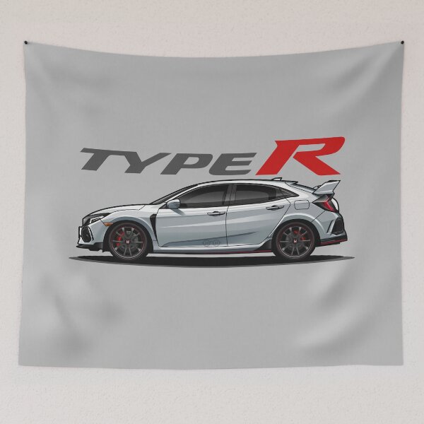 Item preview, Civic Type R (Super White) designed and sold by JioojiProject.