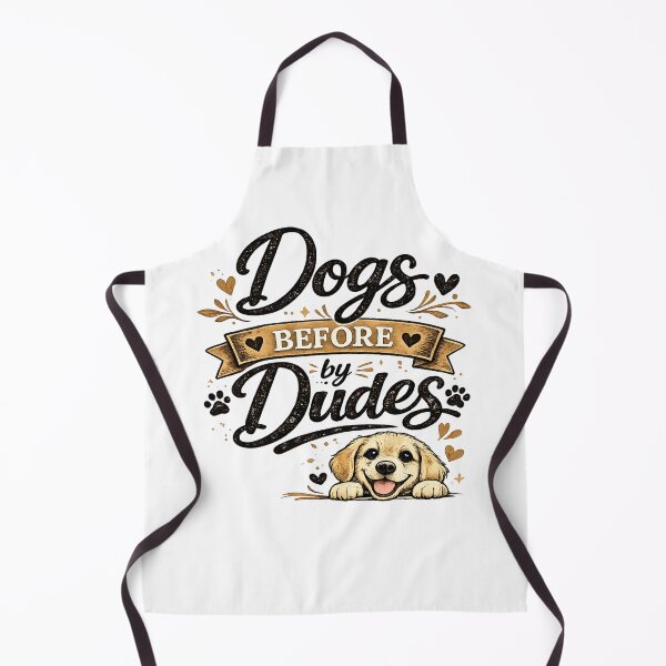 Item preview, Dogs before dudes with golden retriever designed and sold by Side Quest Co..