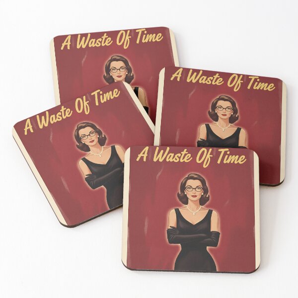 Item preview, Funny Vintage Patience Is Such A Waste Of Time Retro Sarcastic Gift For Her designed and sold by Retro-Anime9.