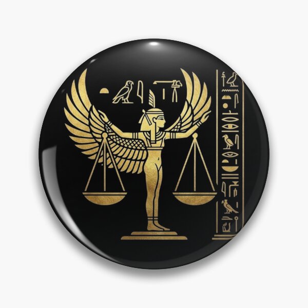 Item preview, Ma'at Goddess of Justice | Ancient Egyptian Balance and Wisdom Symbol designed and sold by Queen Cleopatra.