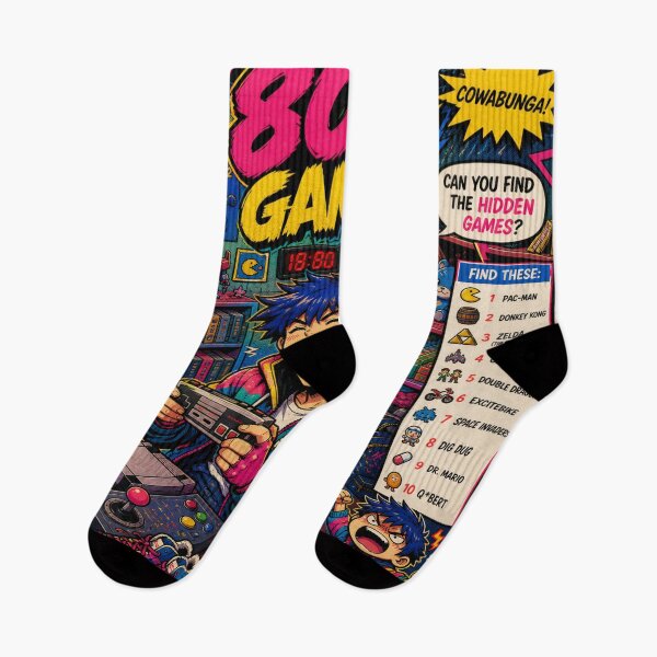 Item preview, 80s Games TShirt designed and sold by HomeyDay.