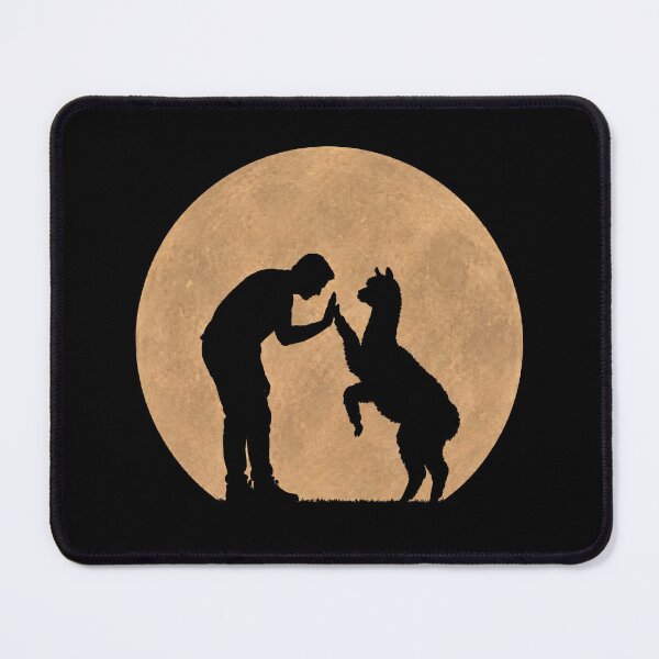 Item preview, Funny Alpaca Fathers Day Full Moon Mom Dad Kids designed and sold by FurryHavenPH.